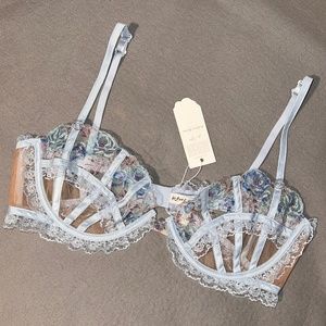 For Love & Lemons Sorbet Rose Underwire Bra